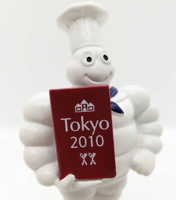 Michelin man Bibendum Figure vintage Tokyo 2010 michelin guide