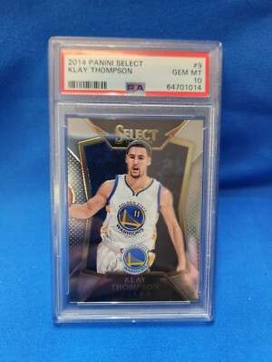 KLAY THOMPSON 2014 SELECT #9 PSA 10 | eBay