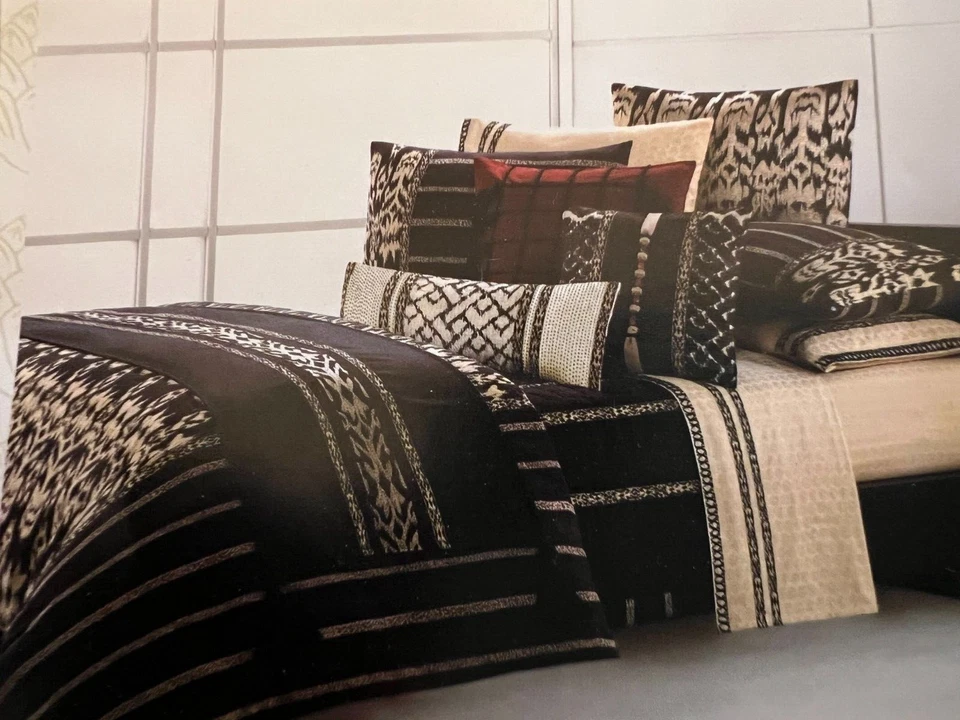 Hoja plana NATORI Mindanao IKAT King pergamino negro Foto 2 de 4