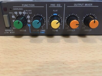 Boss RRV-10 Vintage Digital Reverb Guitar Effects Half Rack Used