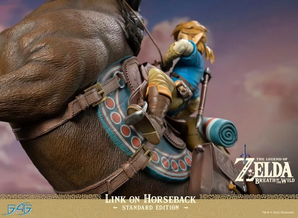 The Legend of Zelda: Breath of the Wild Link on Horseback Statue