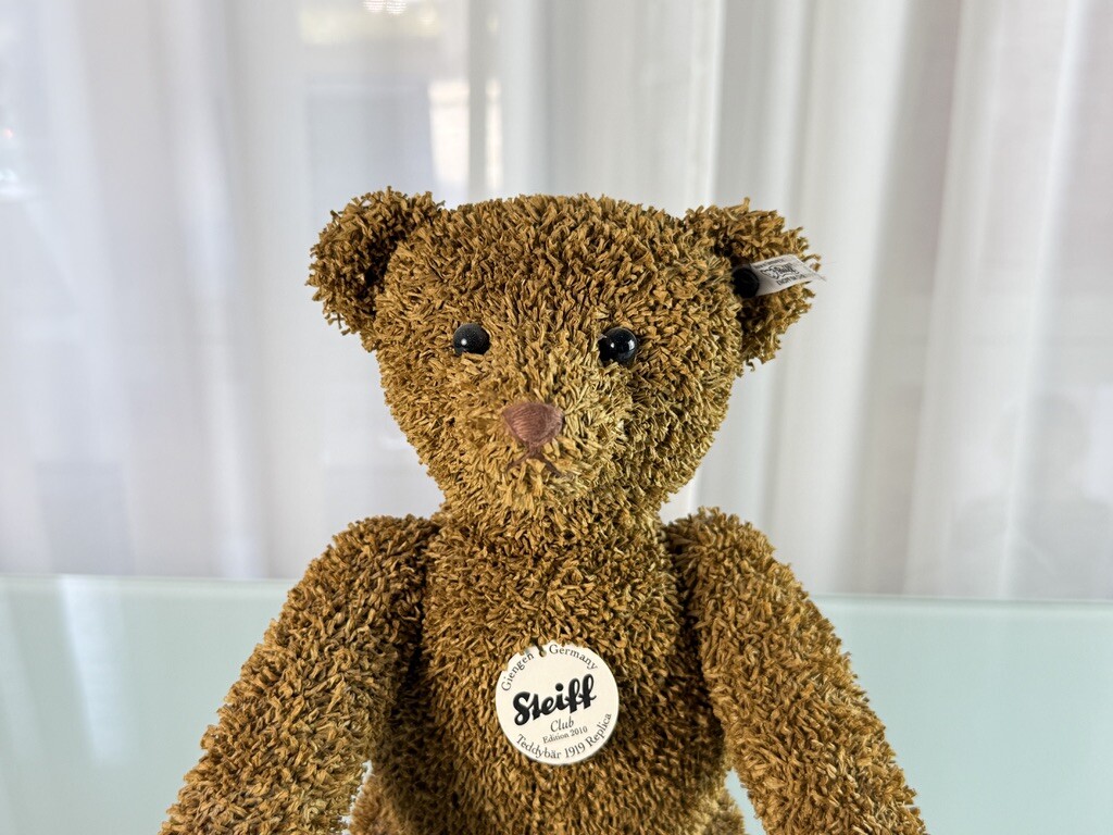 Steiff Animal 421099 Paper Teddy Bear 32 Cm. Top Condition