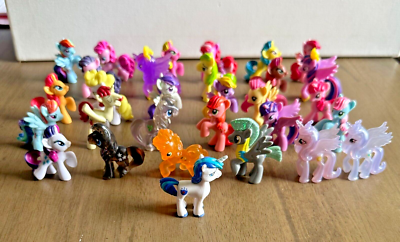 My Little Pony MLP Blind Bag Mini Figure Lot Of 30 Figures Hasbro