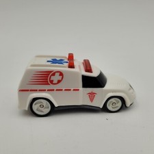 1994 Hot Wheels Ambulance Mattel Rare Vintage Medical Emergency White Toy Car