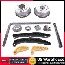 Timing Chain Kit Oil Pump Gear With Vvt Gear Set For 2010-2014 Kia Sonata 2.4l
