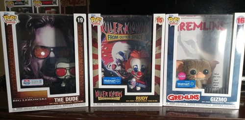 Funko Pop VHS Covers Lot of 3 Gizmo  Rudy The Dude