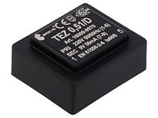 TEZ 0,51/D 230/ 9V Transformator: &uuml;berzogen 0,51VA 230VAC 9V PCB IP00 44g A: 28m