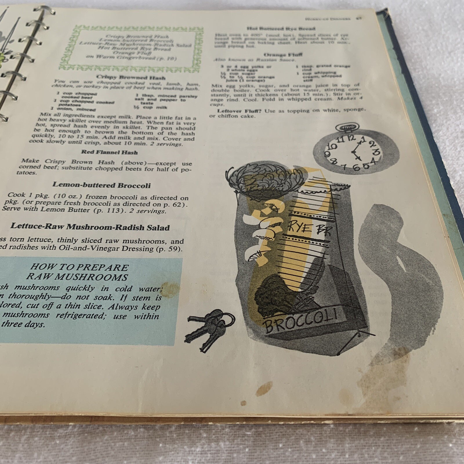 Vtg 1964 Betty Crockers New Dinner for Two Cookbook 1st Ed 1st Print Spiral READ