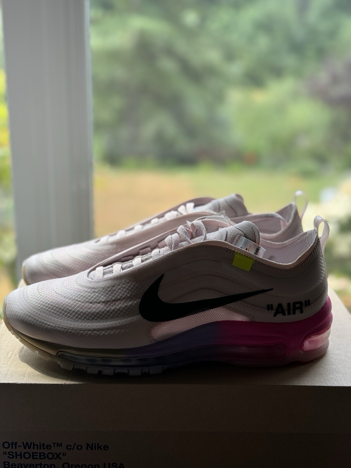 OFF WHITE X NIKE Taglia 9 bianco sporco x Serena Williams x Nike Air Max 97 OG