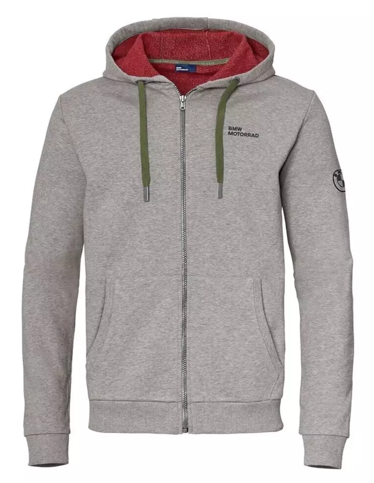 BMW MOTORRAD MAKE LIFE A RIDE HOODIE GREY