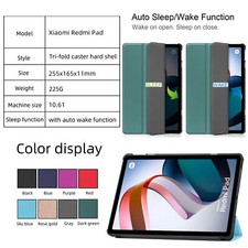 Luxury Slim Sleep/Wake Smart Leather Case Stand Cover Fr Xiaomi Redmi Pad 10.61"