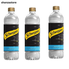Schweppes Peppermint Flavour Cordial 1000 ml Pack Of 3 | UK Free Dispatch
