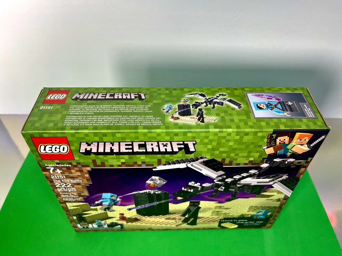 2019 LEGO Minecraft The End Battle (#21151) - 222pcs 673419304450