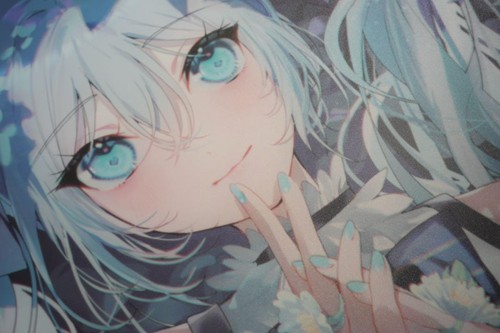 Tapis de souris de jeu Wallhack SkyPAD SP-004 Miku Hatsune tapis en verre du Japon - Photo 3/6