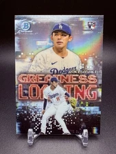2025 Bowman - Roki Sasaki - Rookie Greatness Loading Insert #GL-23