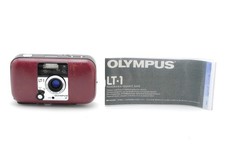 Rare Near MINT Olympus LT-1 Wine Red Point Shoot 35mm Film Camera From JAPAN