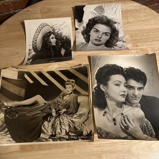Vintage Signed Photos