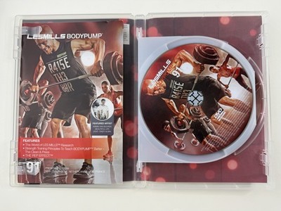 Les Mills Body Pump 91 DVD + CD + Booklet Notes Strength Workout