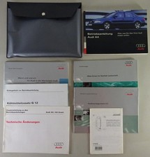 Folder + Operating Manual Audi A4 B5 Petrol And Diesel TDI Stand 07/1995