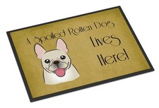 Caroline's 1'null" x 0" Rectangular , French Bulldog - Fawn Spoiled