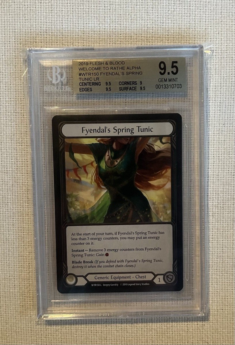 Fyendal's Spring Tunic Cold Foil Welcome to Rathe WTR150-L FaB