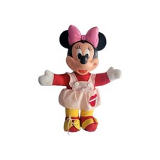 Vintage Minnie Mouse Learn To Dress Me Doll 15  Plush Toy Mattel Disney 1989