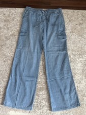 Social Standard By Sanctuary Caravan Pull on Cargo Pant Coastal Blue Size L