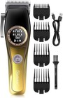 Professional Hair Cut Clipper Cordless Beard Trimmer Electric USB Rechargeable