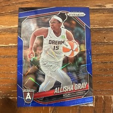 2025 Panini Prizm WNBA Allisha Gray Blue Prizm Atlanta Dream #16