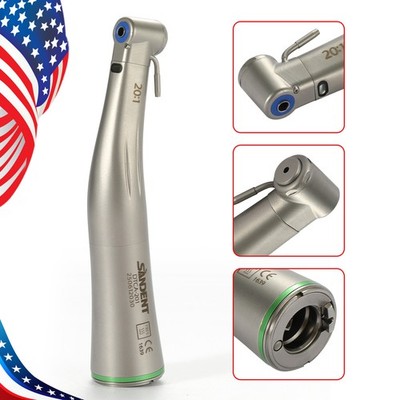 Dental Fiber Optic 20:1 Implant Contra Angle LED Surgical Handpiece NSK Style fo