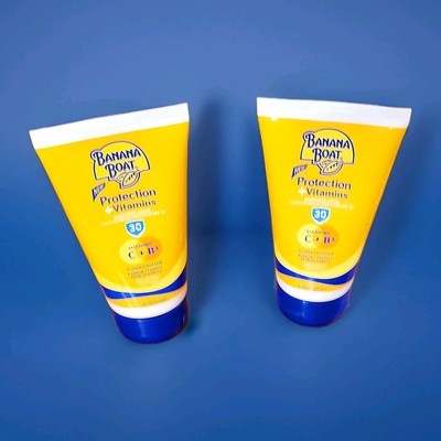 NEW 2x 4.5oz Banana Boat Sunscreen SPF 30 UVA UVB Broad Spectrum C + B3 Exp 2026