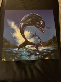 Ecco the Dolphin Sega CD Soundtrack Vinyl Spencer Nielsen OCEAN BLUE VARIANT