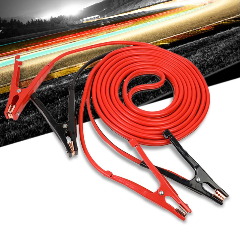 Heavy Duty 25FT Gauge Copper Wire Battery Jumper Cables Jump