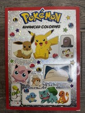 Red Edition Pokemon Advanced Coloring Book Tear & Share Pages for Coloring