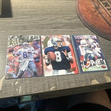 TROY AIKMAN 11 CARD PROMO LOT SPX BLACK DIAMOND SCORE DREAM TEAM +  HOF !