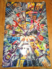 Unused X-Men 1994 Marvel Press Comic Poster 2...