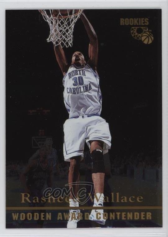 1995 Classic Rookies Gold Foil Rasheed Wallace #92 RC 05v0
