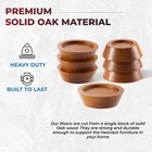 Bed Risers Furniture Risers Set of 8-Height 1