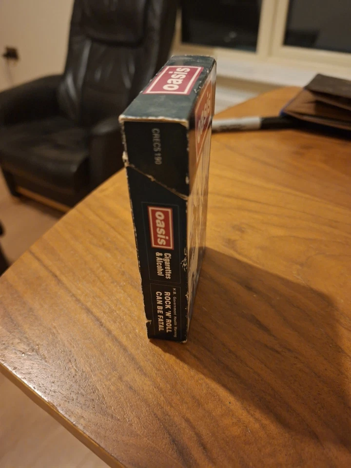 Oasis Cassettes Cigarettes And Alcohol Rare  - Image 2 of 4
