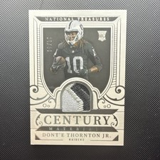  National Treasures Century Materials Dont'e Thornton Jr. Raiders /99