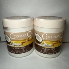 2x Skin Definity Coconut Oil Moisturising Body Butter 475ml Each
