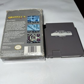 Gauntlet II Nintendo NES System Game & Box