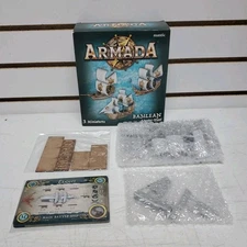 Armada: Basilean Starter Fleet Replacement - Sails, Signs & Cards Only *READ*