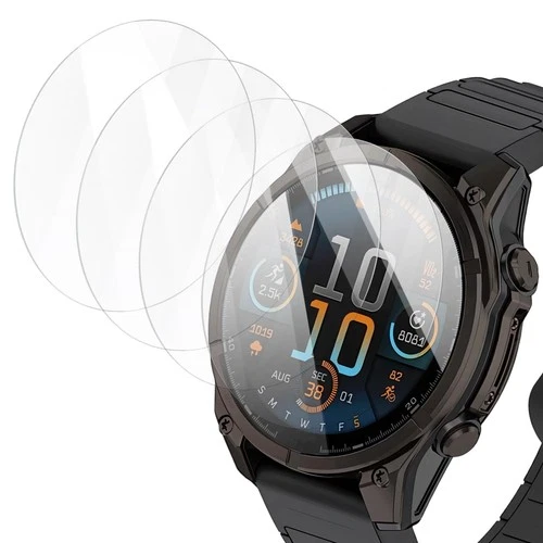 Screen Protector for Garmin Fenix 8 51mm 9H Tempered Glass 4-Pack – Clear