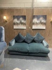 LOAF Smooch Sofa In Clever Velvet Blue.