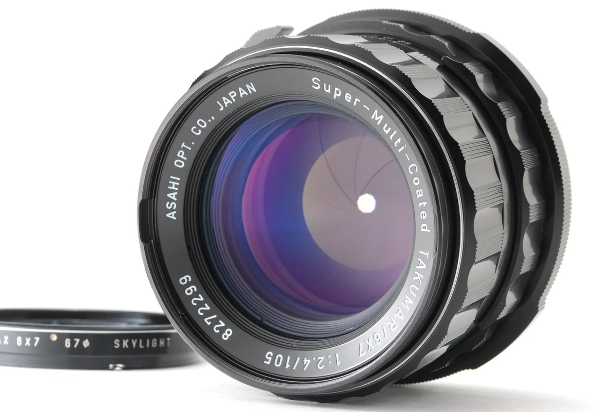 美品 Pentax Takumar 6x7 105mm F2.4 #8705 Pentax 67 + Takumar-6x7 105mm F2.4 Lens. – SHOWA