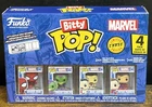 Funko Bitty Pop! Marvel 4-Pack   Spider-Man Peter Parker Limited Chase Edition
