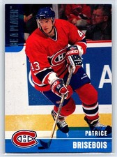 1999-00 Be a Player Memorabilia Patrice Brisebois Montreal Canadiens #182