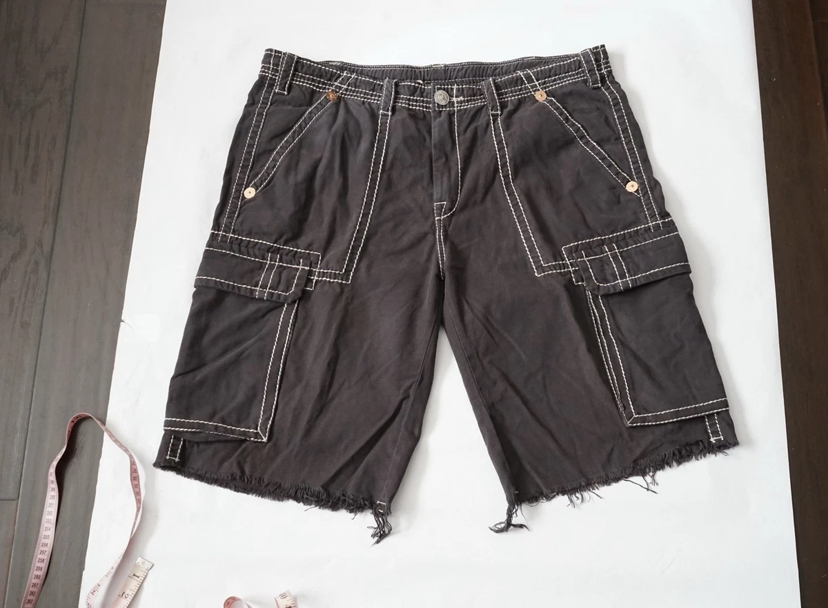 True Religion Cotton Black Shorts for Men for sale | eBay
