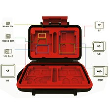 Waterproof  Case Holder For SD XQD CF TF SIM Card MICRO  -resistant